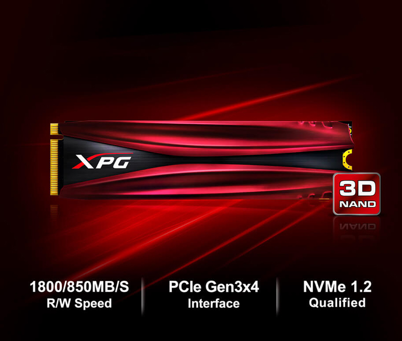 XPG SX7000 PCIe Gen3x4 M.2 2280 Solid State Drive