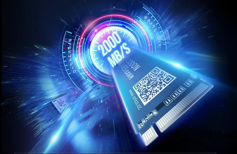 Troodon V500 SSD flying with 2000Mb/s speed