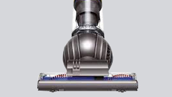 A ball is on the base plate for easy manouvering