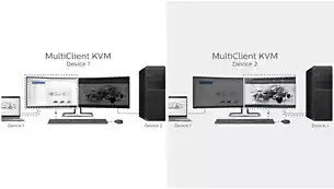 different effect between Built-in KVM