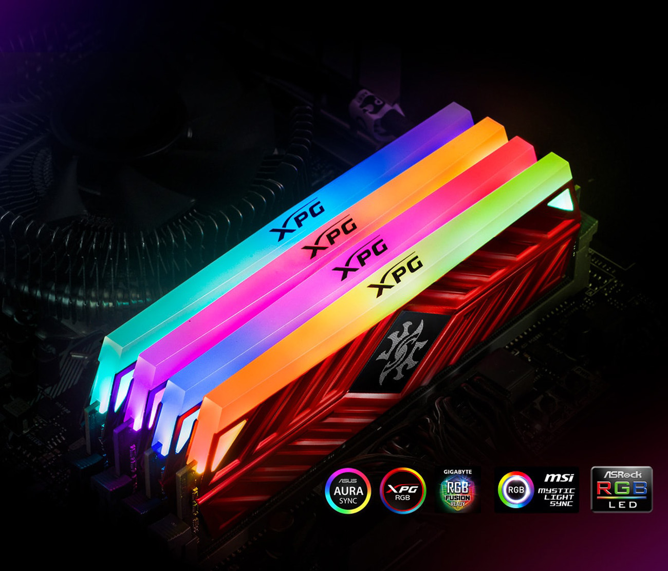 XPG SPECTRIX D41 RGB Desktop Memory