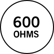 600 Ohms