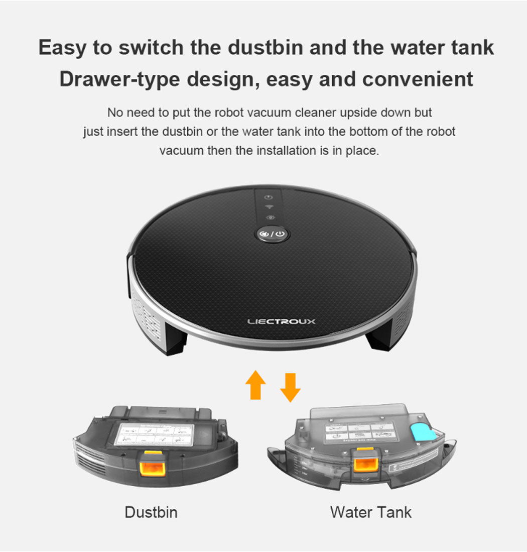 Liectroux C30B robot vacuum cleaner