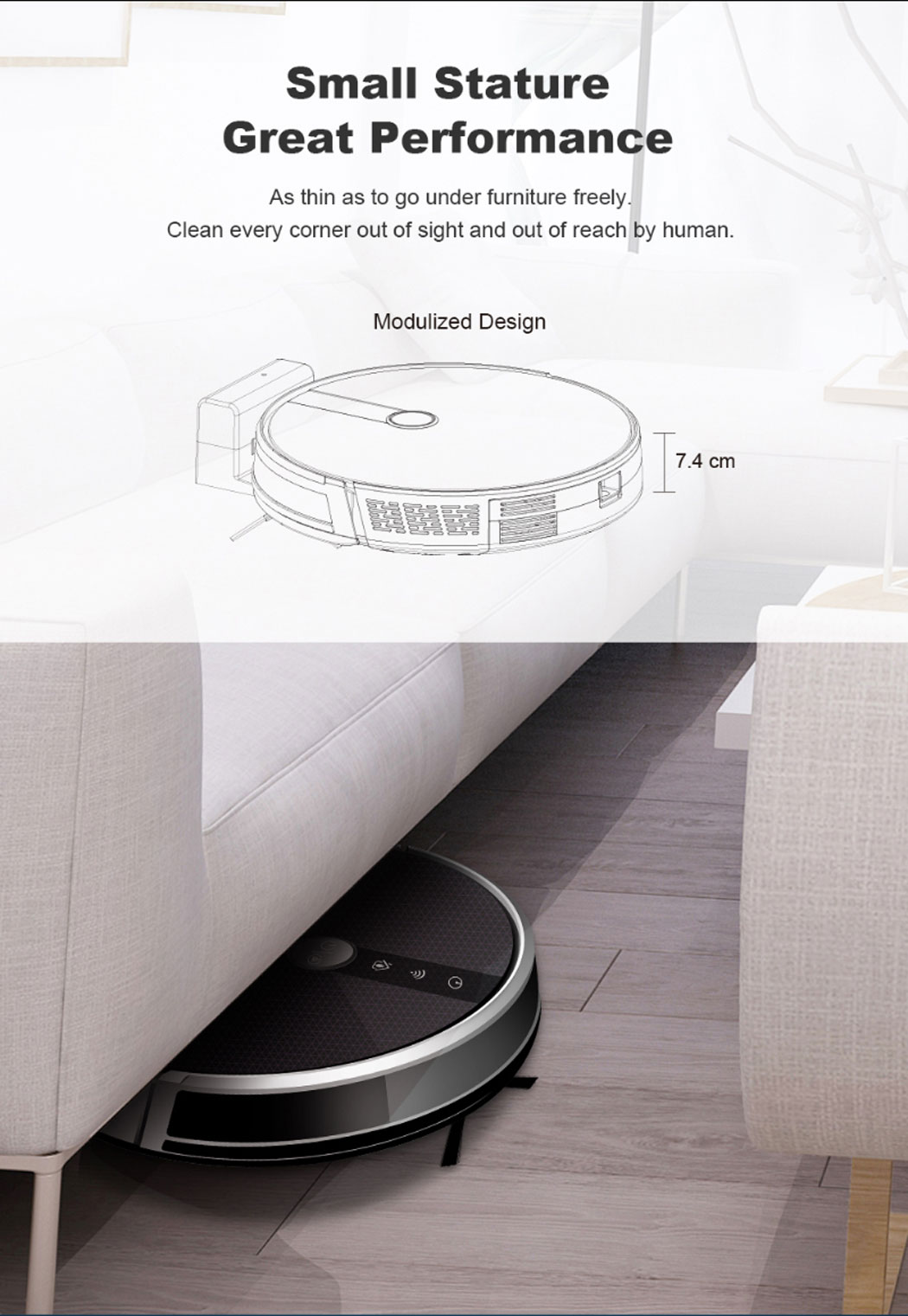 Liectroux C30B robot vacuum cleaner