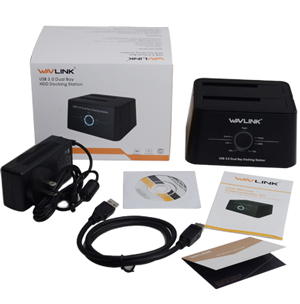 Wavlink 12TB Universal USB 3.0 Dual Bay