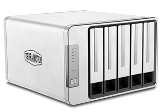 TerraMaster USB3.0 Type C 5 Bay Hard Disk RAID Enclosure D5-300