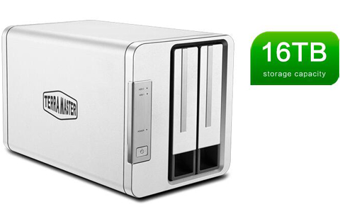 Noontec-TerraMaster D2-310 USB 3.1 Type C External Hard Drive 2-Bay RAID Enclosure