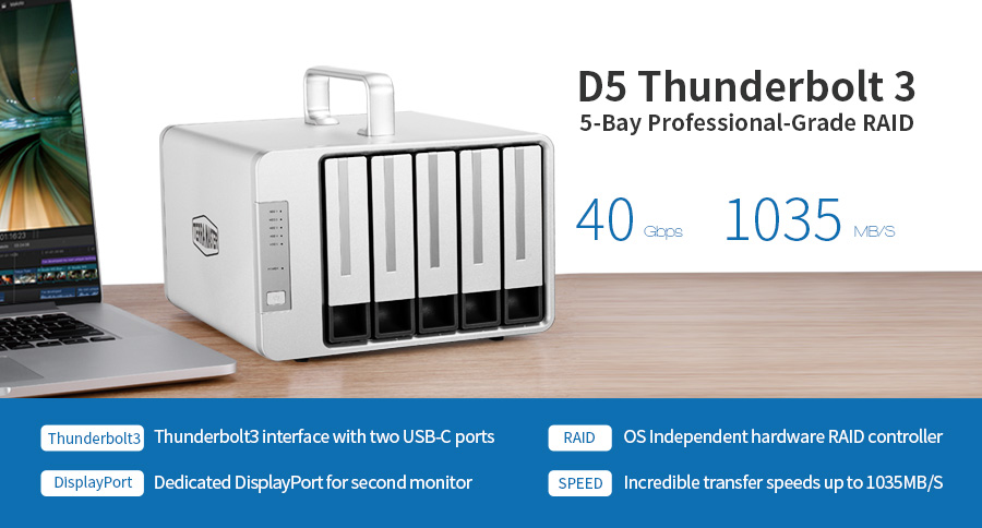 TerraMaster D5 Thunderbolt3