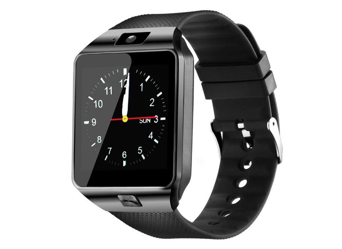 Smart Watch for Android and iOS angled to left