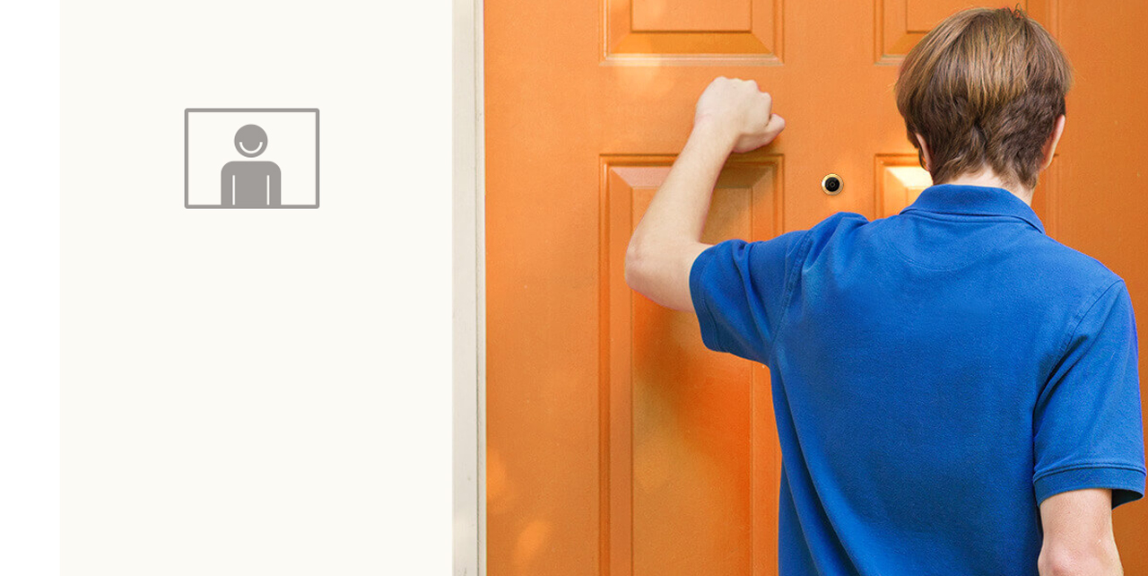 Brinno SHC500 12mm Digital Front Door Peephole Security Camera