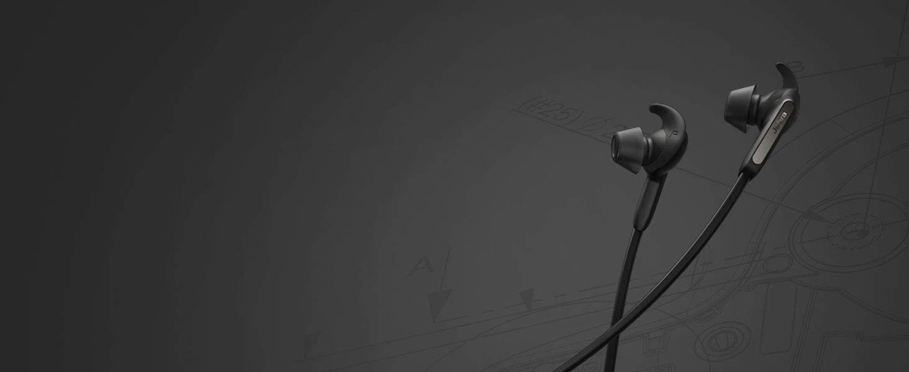 The Jabra Elite 65e on display