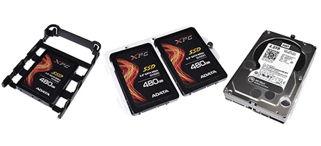 Thermaltake View 71 SSD and HDD Trays