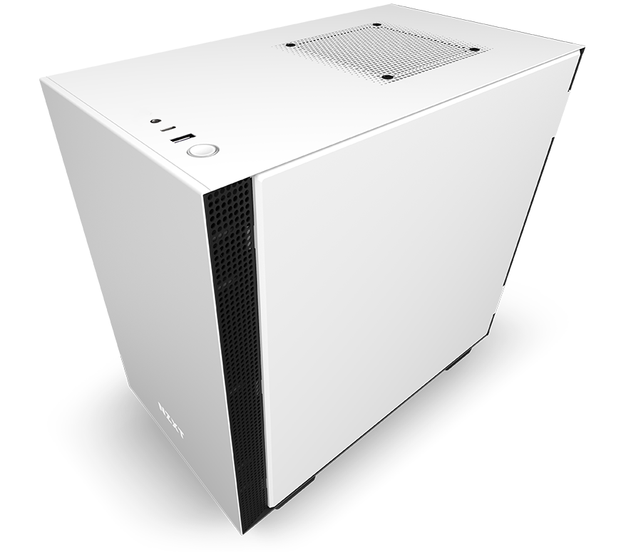 NZXT H Series H510 Elite Case Angled Down to the Left