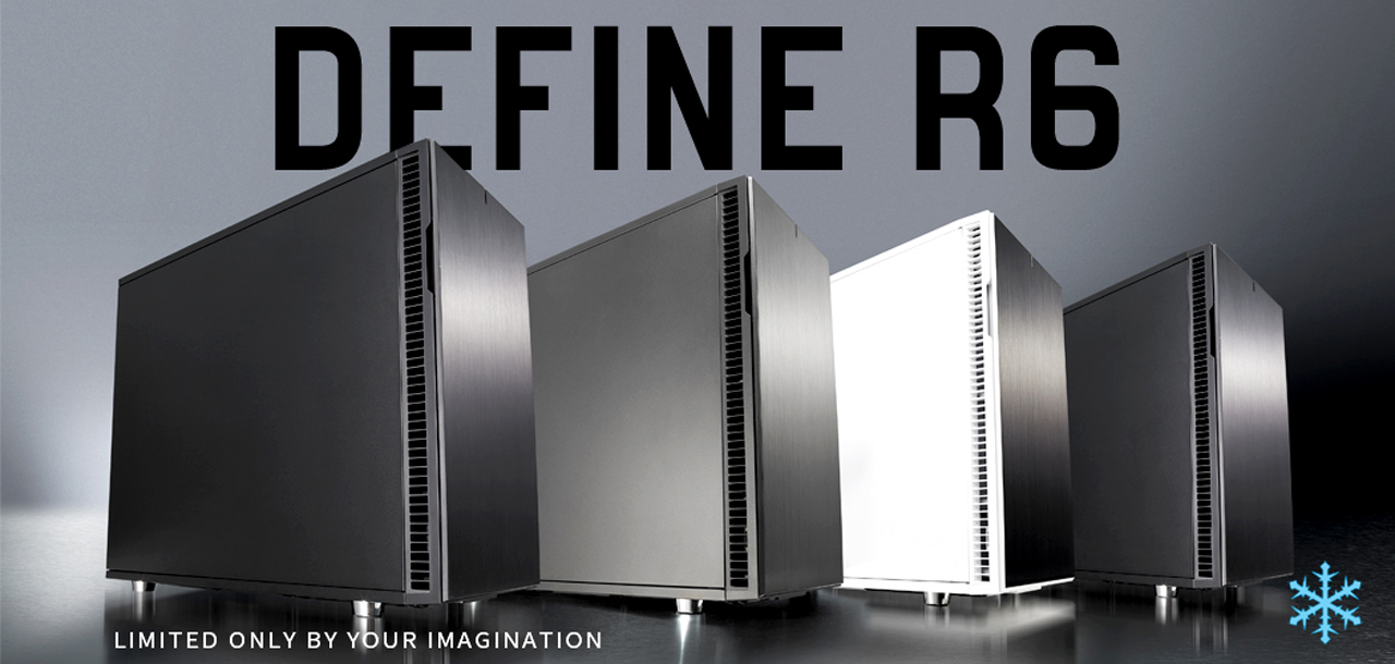 Define R6 side view of four different colors