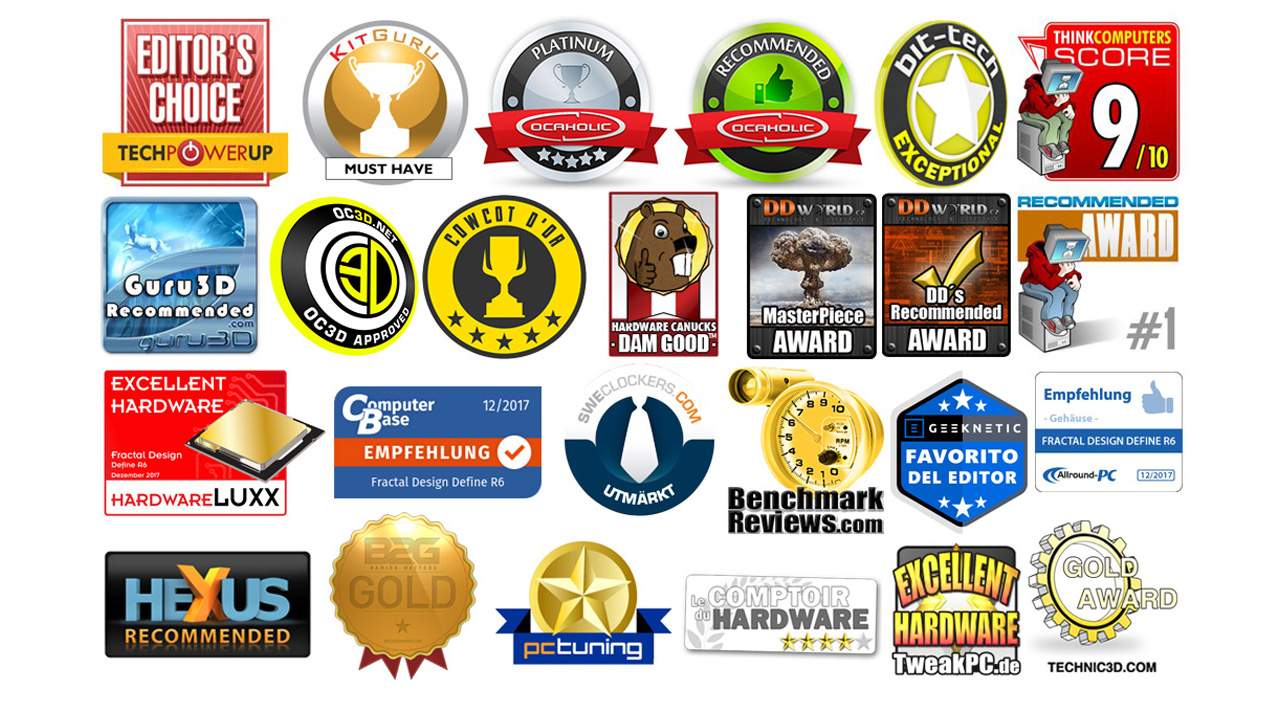 Define R6 has won many awards