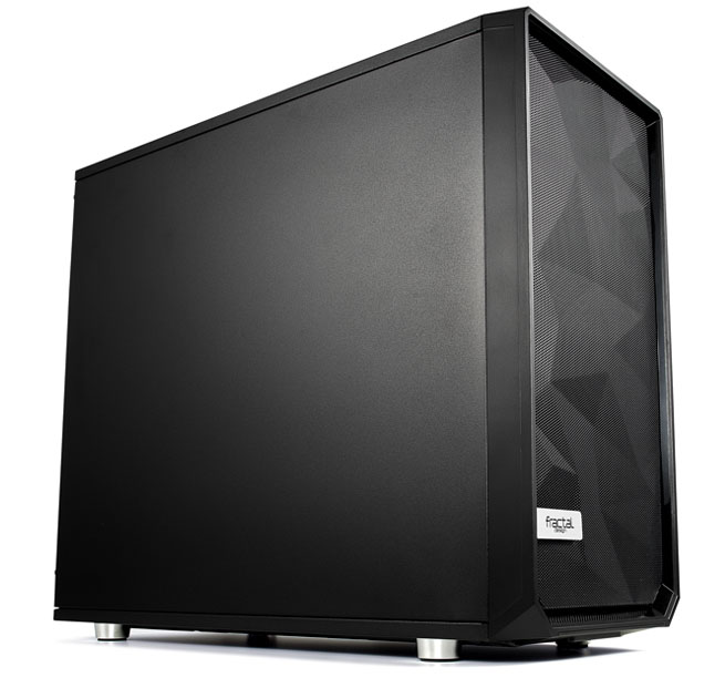 Black Meshify S2 side view
