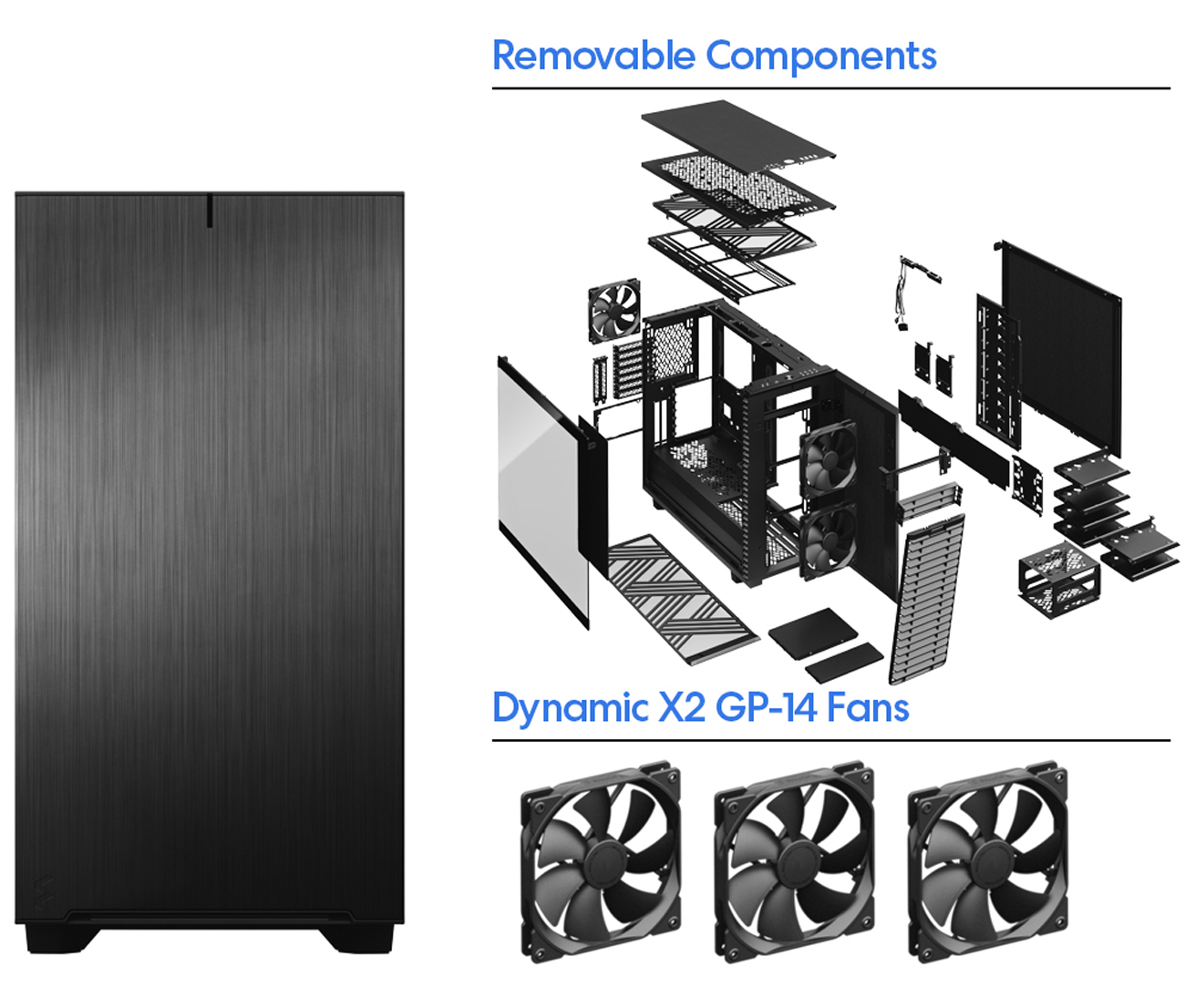 Fractal Define 7 case What's included