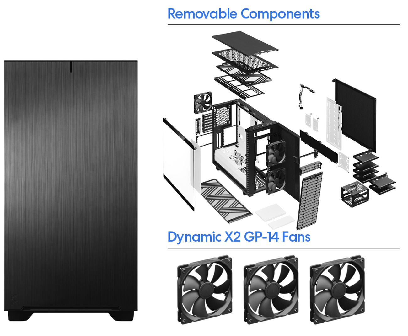 Fractal Define 7 case What's included