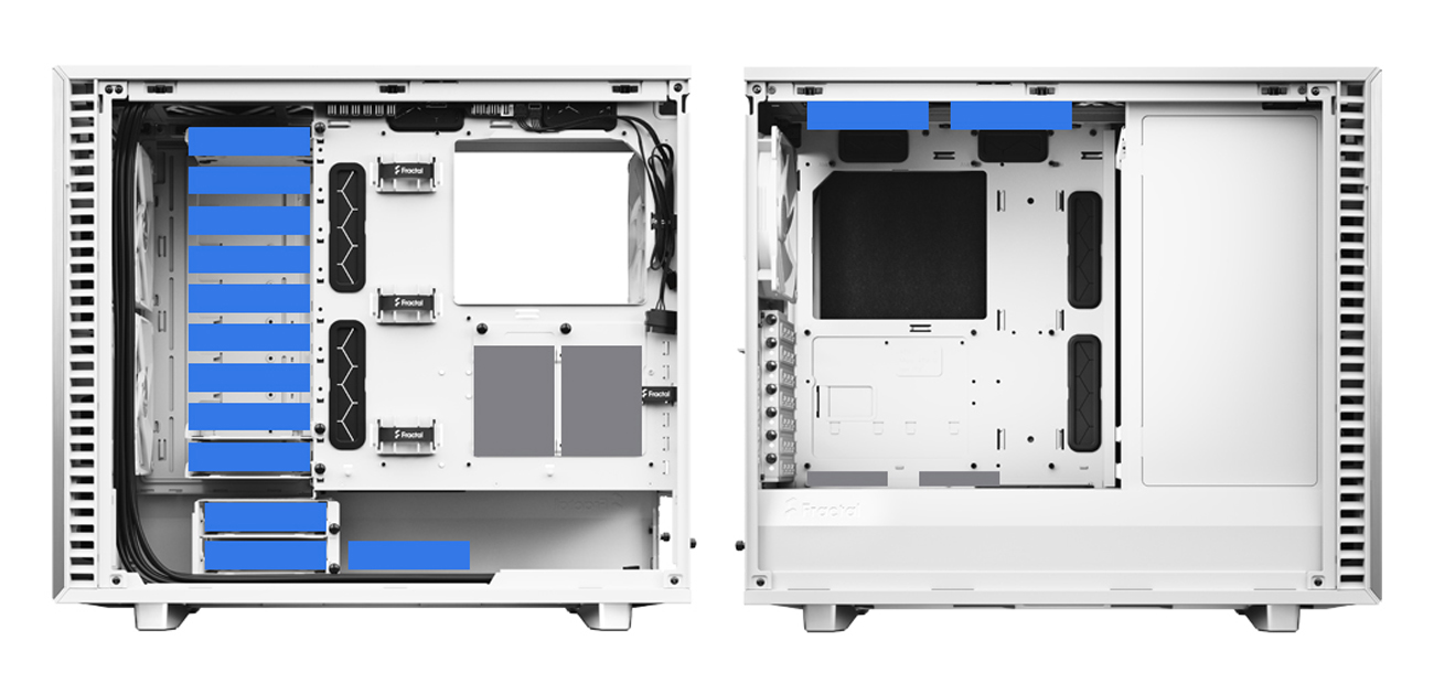 Fractal Define 7 case back view
