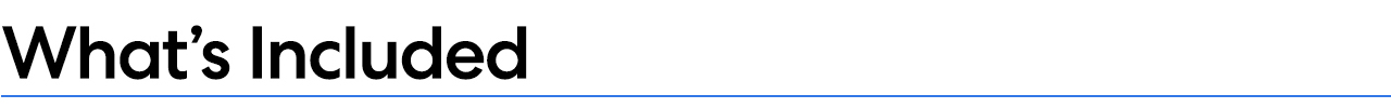 What's included icon
