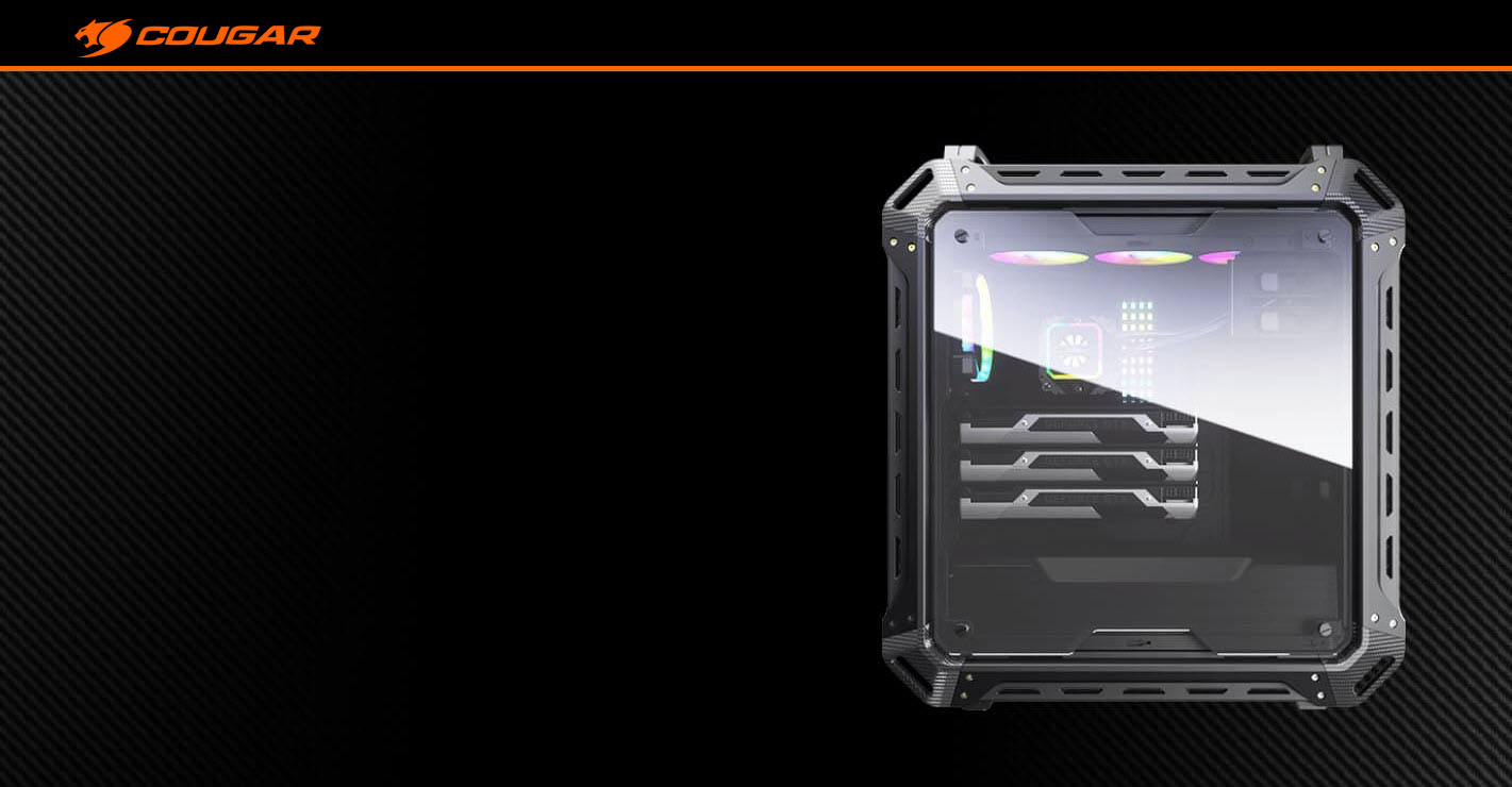 left side view of Panzer Max-G Full Tower Gamign Case
