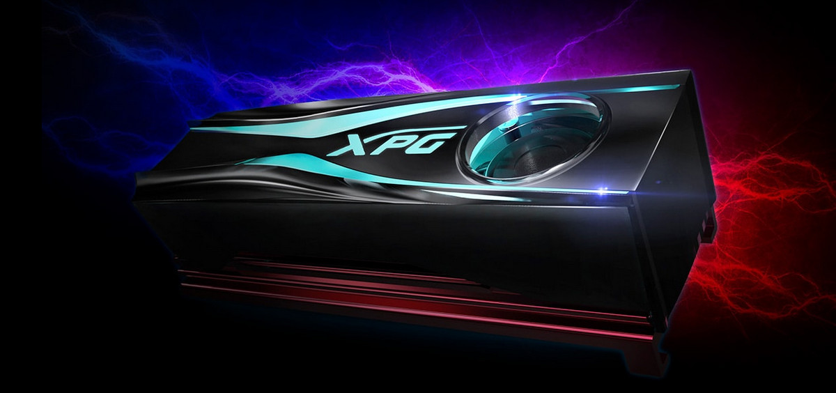 XPG STORM RGB M.2 2280 SSD heatsink