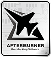 MSI Afterburner Software window