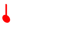Clipart of a red thermometer with texts reading as “> 60°C”