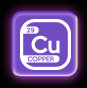 COPPER Periodic Table Spot