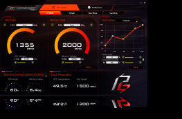 Phantom Gaming Tweak Software Window