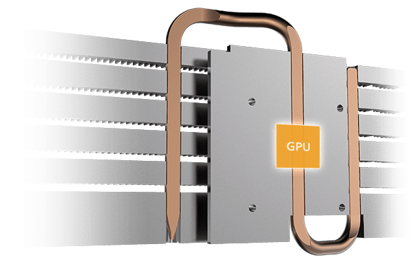 HEAT PIPES DIRECT TOUCH GPU