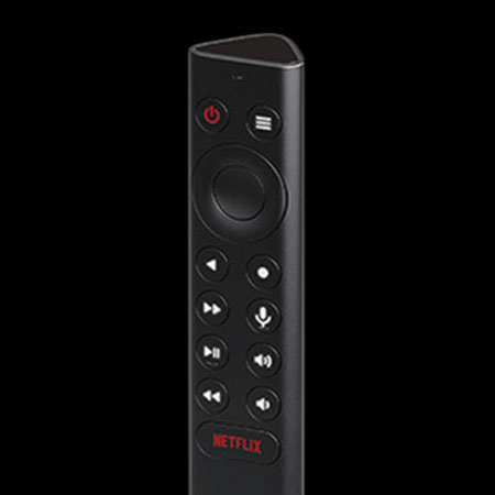 close look of the remote