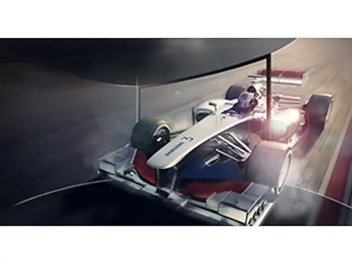 a racing car