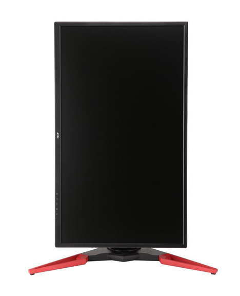 A monitor which is in portrait mode