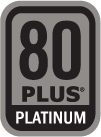 80 PLUS PLATINUM Badge