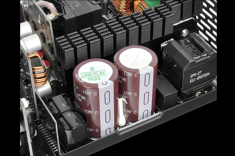 close look at the Japanese Capacitors
