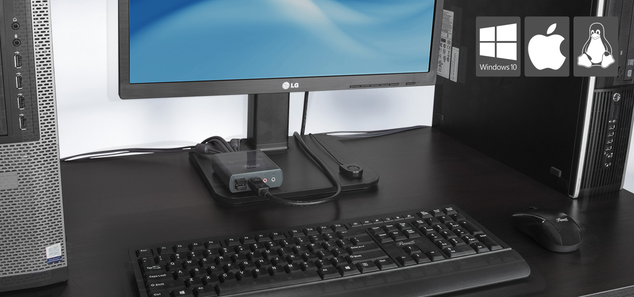 Rosewill 2-Port USB DVI KVM Switch