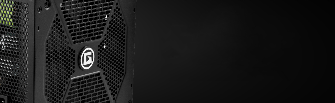 APEXGAMING AG Series Gaming Power Supply Angled to the Right