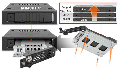 ICY DOCK ToughArmor EX MB491SKL-B