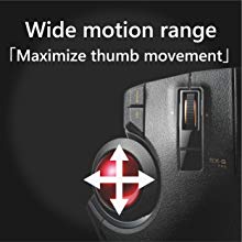 ELECOM Japan Official M-XT3DRBK Thumb Wireless Trackball Mouse