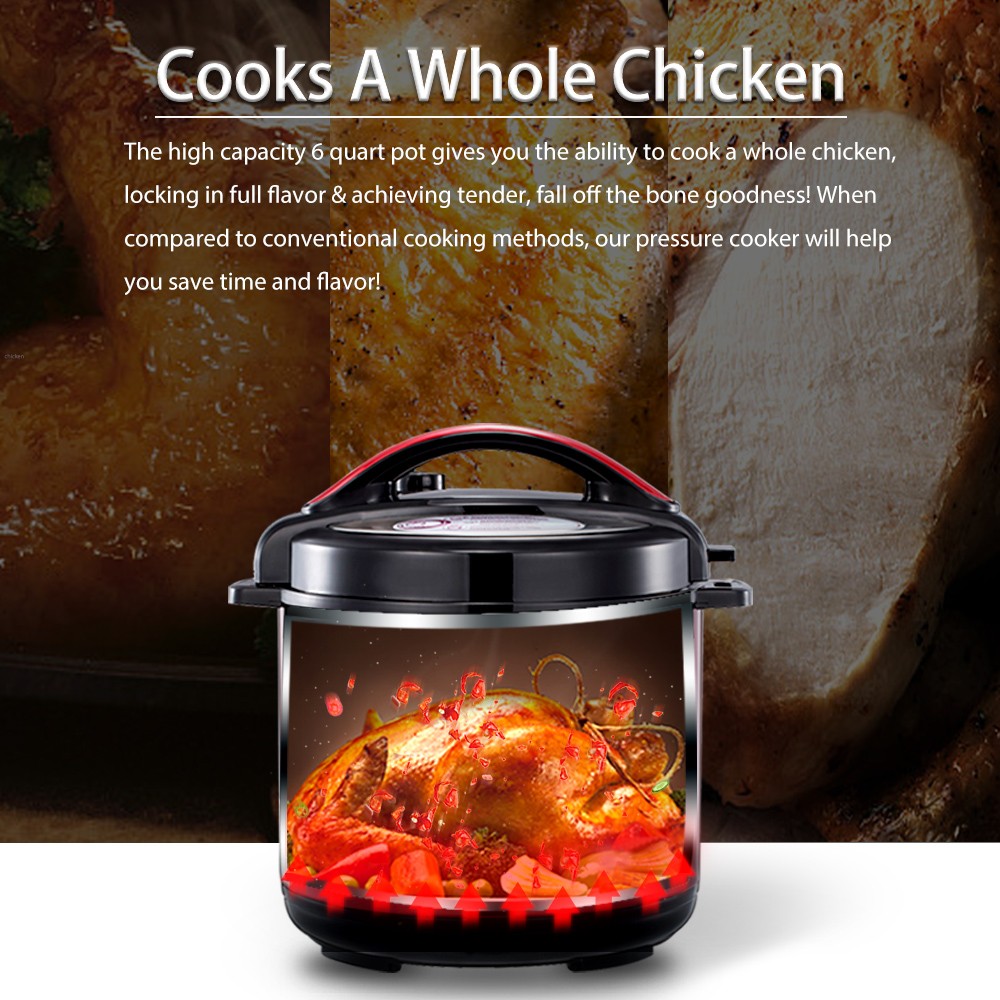 ewant stainless steel multifunctional electric pressure cooker