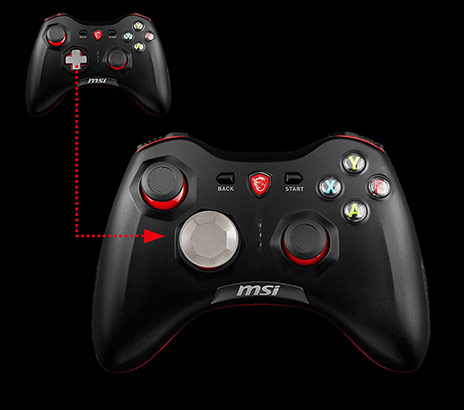 modular D-PAD of the gaming controller