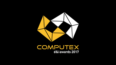 computex d&i award 2017 badge
