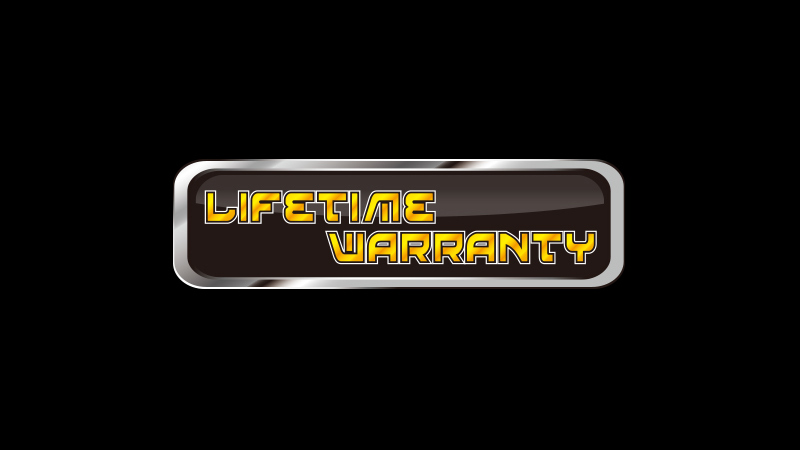 Lifetime Warranty Badge