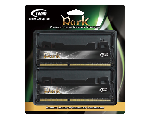 Team Xtreem Dark Series PC3 12800 DDR3 / DDR3L 1600 4GBx2 Desktop Memory TXD38192M1600HC9DC-D