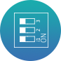 DIP switch icon