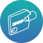 QNAP hard drive tray lock icon