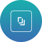 One touch copy button icon