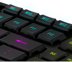 Raised Macro Keys