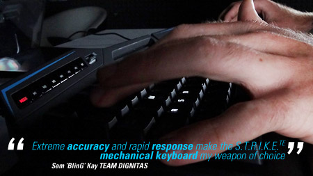 Mad Catz® S.T.R.I.K.E. TE™ Mechanical Gaming Keyboard for PC